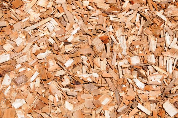 Cypress Mulch Spreading in Lehigh Acres