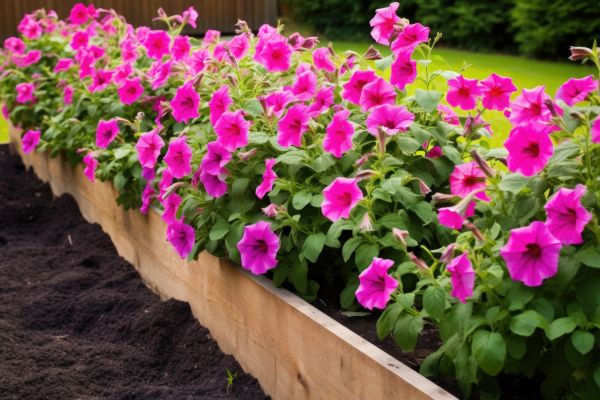 Raised Flower Bed Installation in Lehigh Acres